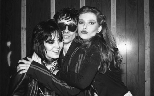 XXX thegoldenyearz:  Joan Jett, Stiv Bators and photo