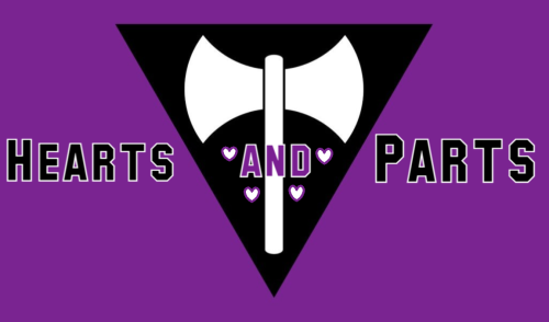 disillusionedmonster:I saw those stupid Bi and Pan flags that have “Hearts not Parts” on it and got 