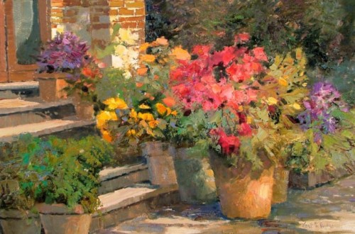 asylum-art-2: Warm Impressionism in Kent R. Wallis’ Paintings         &nbs