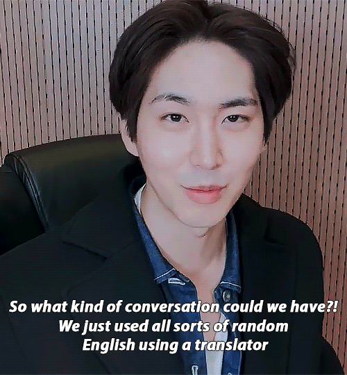 Shinwon On Teaching Yanan Korean During Trainee Days