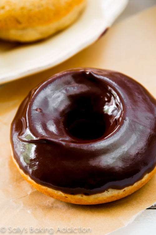 nom-food: Chocolate frosted donuts