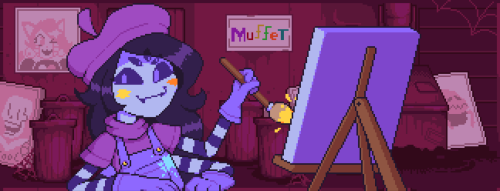 Here's My Take On Underswap Muffet, Swapped With Catty And Bratty
