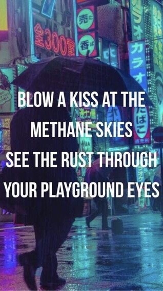 aesthetic-on-high: Danger Days Lyrics // ½ phone wallpapers