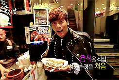 jonghyunar:  jongminkey &amp; food ♥ 