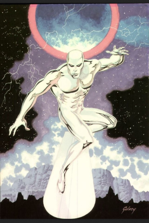 nicktem:  Paul Gulacy’s Silver Surfer