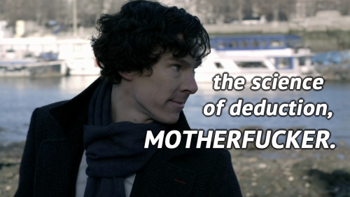 lordofthejohnlock:#050 - Did you even read my website, John?omg sherlock&rsquo;s face is so smug