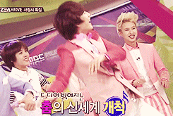 namyasuo:  ladies and gentlemen, the main ahjussi dancers of ze:a. 