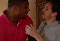 andreapoli:  Michael Sam after receiving a phone call that he had been drafted. 