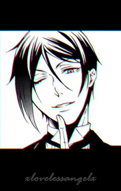 xlovelessangelx:  Kuroshitsuji chapter 107.5 // my edit—> Sebastian Michaelis 