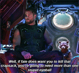 asgardodinsons:thor out here making even the most cynical of characters soft for him