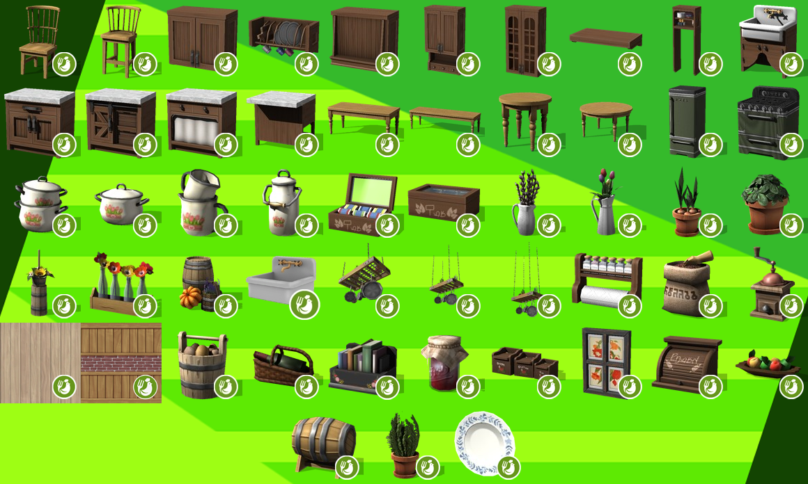 Cool Kitchen Stuff Pack – The Sims Garden