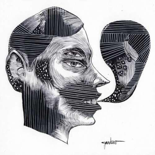 artworks of American illustrator Ken Garduno