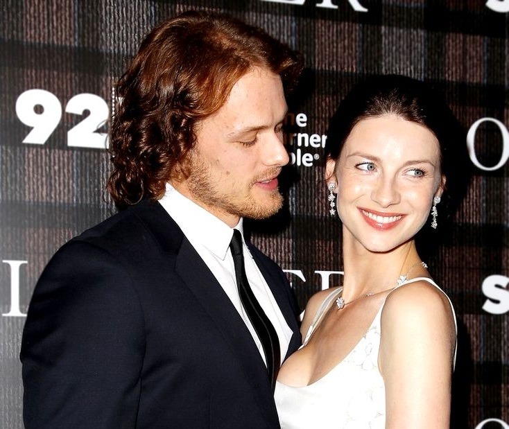 creag-an-fhitich:  She and Sam Heughan absolutely lit up the screen with fireworks.~