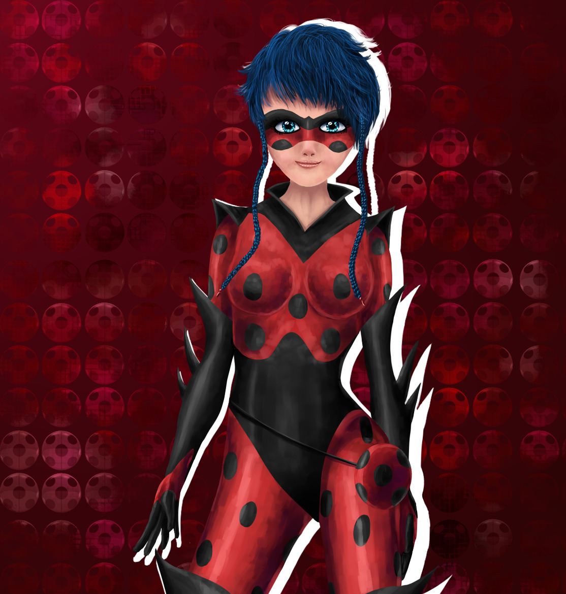 Fanart Ladyfly fusion Miraculous World: Paris by SmallerTumblrYT