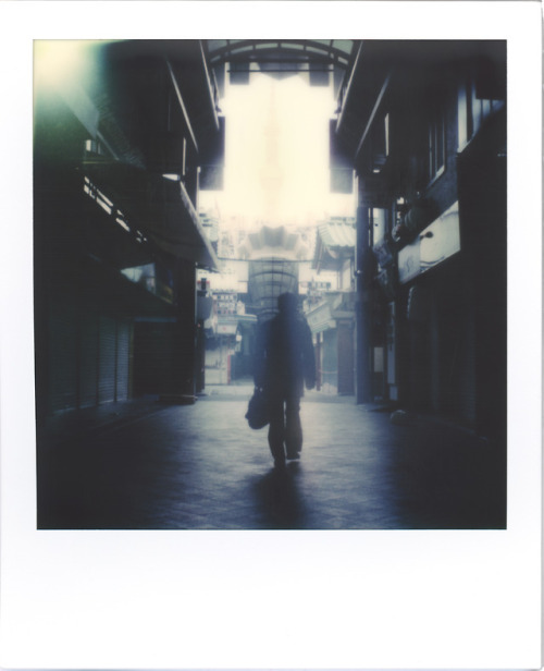 In the end, you’ll find a lightTokyo, JapanPolaroid SLR670-S, Polaroid Originals Color 600