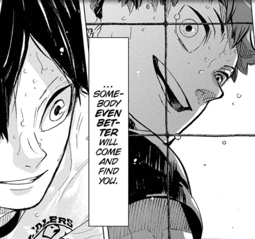 and its name is you  Haikyuu manga, Haikyuu anime, Manga vs anime