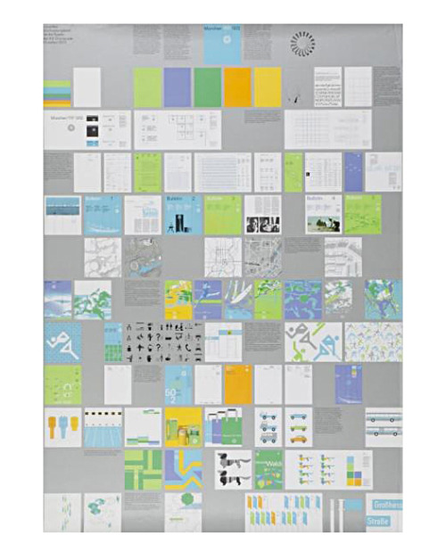 Otl Aicher, visual identity for the Olympic Games in Munich 1969/1972. Pic 1/1969 Die Neue Sammlung,