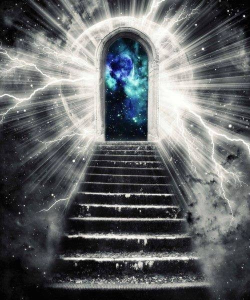 justbeingnamaste:  Stair Way To The Cosmos , Infinity , Heaven …. 