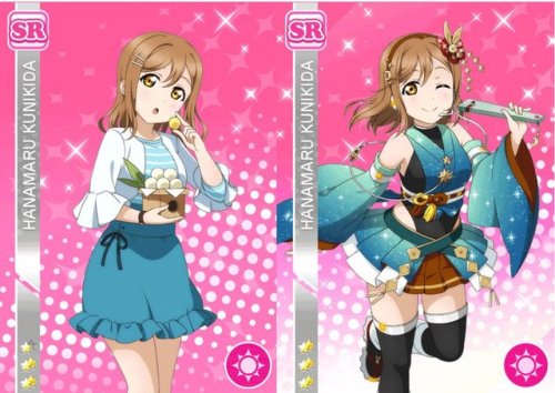 ️Moon-viewing Festival Hanamaru Kunikida is a Smile and Perfect Lock card!She is the #1 best Event S