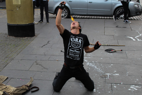 Today’s selection of Street Performers at the Edinburgh Fringe.