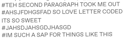 AUSBDJSJDBDB IT'S SUPPOSED TO BE THANK YOU SM,, THEY ARE LOVE LETTERS