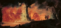 drakontomalloi:  François de Nomé – (Monsù Desiderio) - The Destruction of Sodom and Gomorrha. N.d.