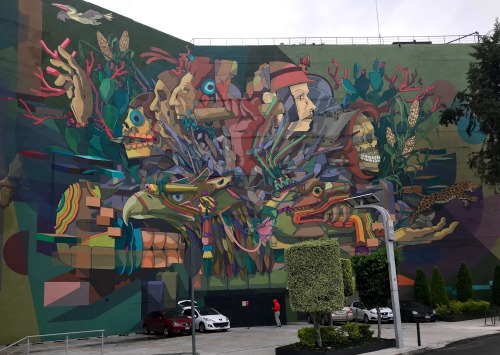 México: Cultura y sociedad que renace (Tríptico)Estas imágenes que son de mi más reciente mural que 