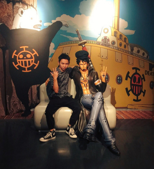  kosaka ryoutarou (tsukki), suga kenta (hinata), and tanaka keita (daichi) at tokyo one piece tower 