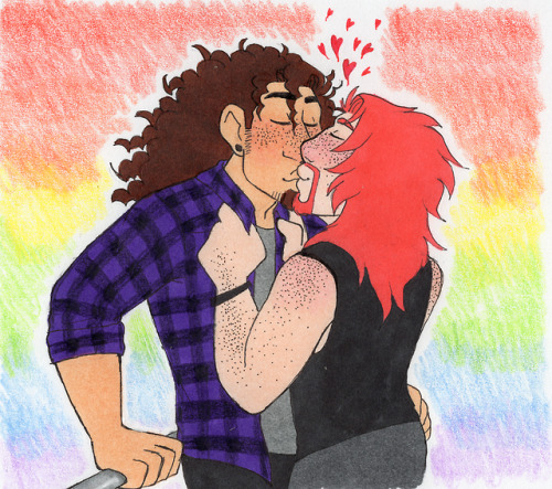 Y’all definitely needed more young Magnus/SnB Pickles right? Happy Pride Month i’m fuckin gay!