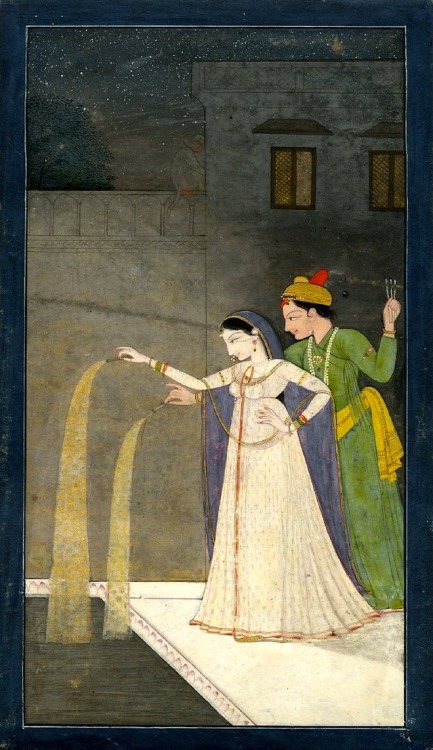 magictransistor: Rajput, Kangra and Mughal style paintings (15th-19th century), India.