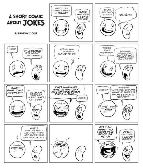 zombie-cabbit-food:  whatdoesntkillyouaregoingtodie:  I really love that comic…  This is tumblr.  Tumblr in a nutshell, mmyep. 