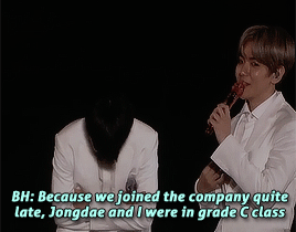 irpsychotic: EXO reminiscing about their dance grade during their trainees days