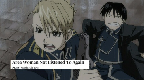 fantasticallytragical:Fullmetal Alchemist + Onion Headlines (3/3)