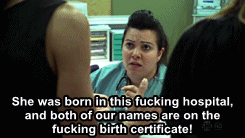 jaymattitv:  clonesbians:  Bette Porter - The Cursing Goddess (Part 2) [Part 1] 
