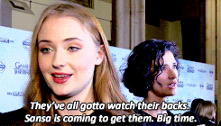 margaeryestyrell-deactivated201:  Sansa Stark Appreciation Week: Day 7 → Anything