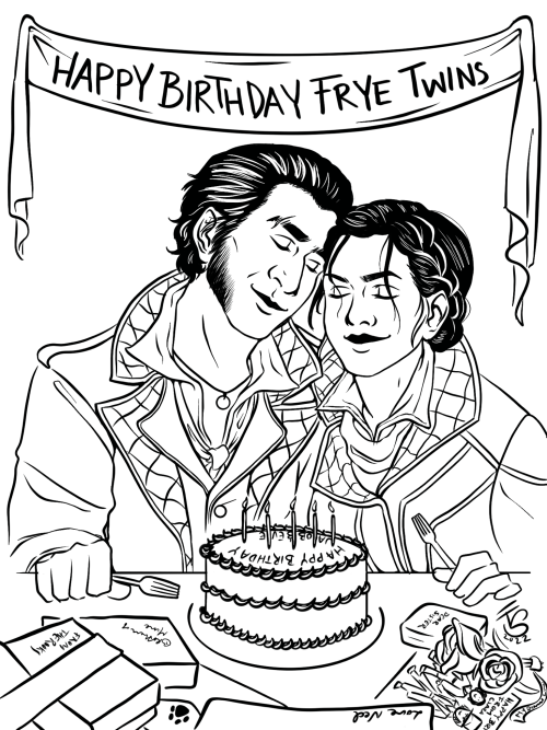 Happy Birthday To The Frye Twins Who Fell Asleep Before They Could Even Blow Out The Candles Poor Kids