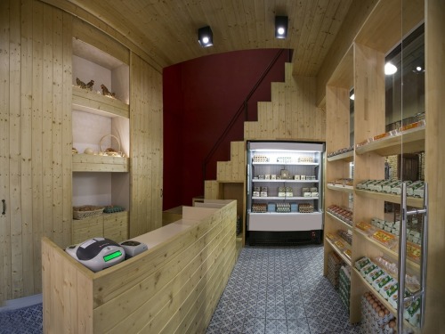 A store selling eggs and poultry products in Greece #InteriorDesign by dDesign. bit.ly/1HMlgN