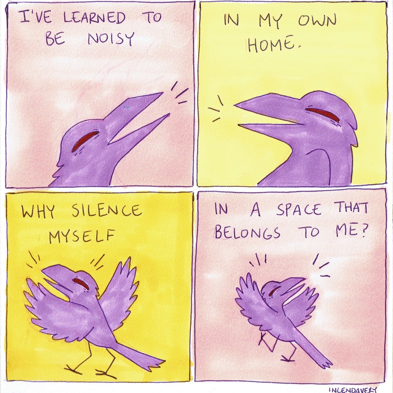 incendavery:  the joy of just fuckin. yelling