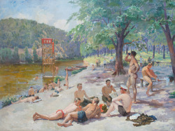 Day off in a military camp, Sergey Pichugin