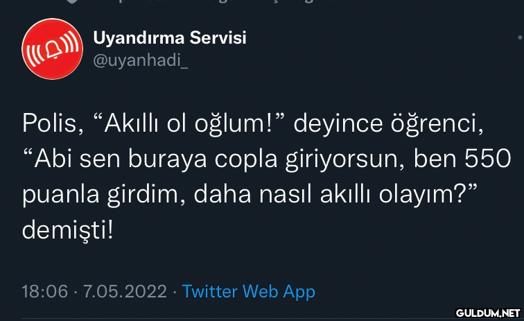 Uyandırma Servisi...