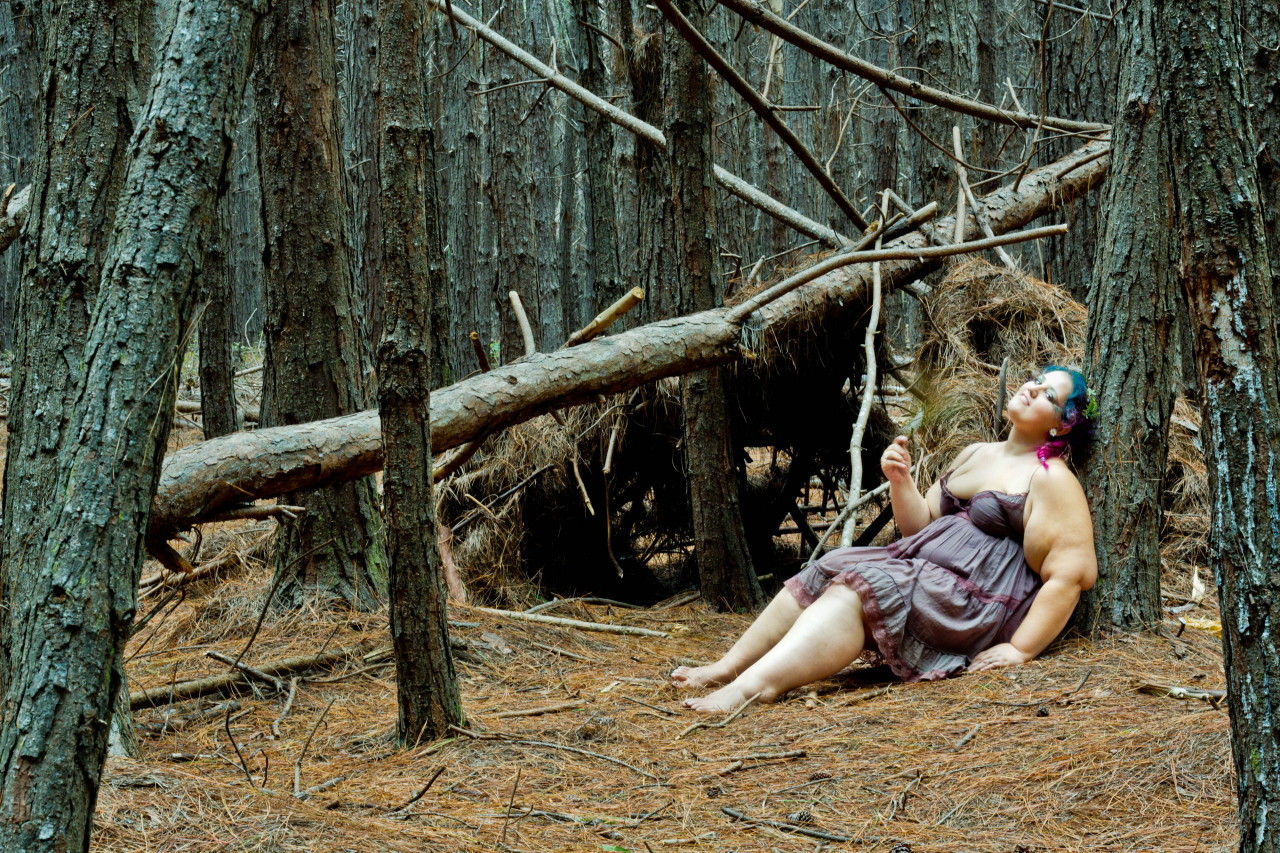 gracefulatfalling:  wood nymph/forest faery photo set #1 