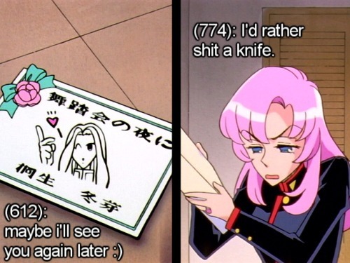 We don't know how closely WFM will follow Revolutionary Girl Utena yet, but  I made some drinking game rules, just to be ready. Light spoilers for  Utena, Potential spoilers for WFM 