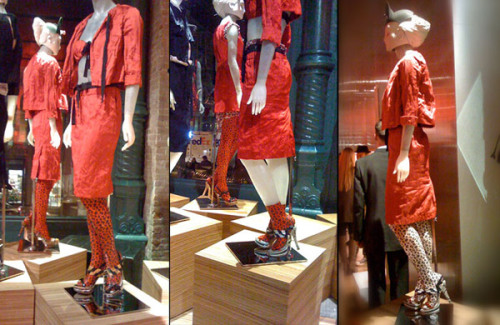 2009: Prada flagship store in New York launch Fashion Week with a ‘re-mixed’ look create
