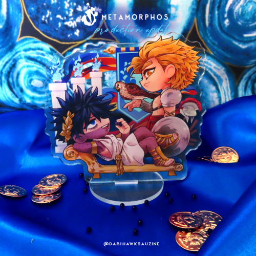 PRODUCTION UPDATEThe Ancient Greek AU Acrylic Standees by @inf-eli-x are here now! Every detail is s