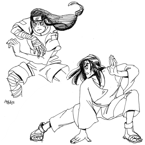 aysengerlach: my good good boy neji is just so fun to draw……