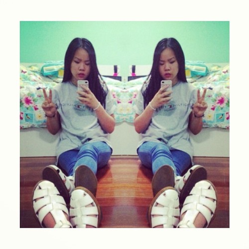 HSC done time for a celebration dinner #ootd#hilfiger
