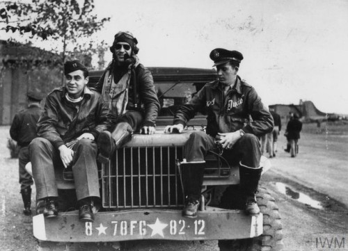 Captain Walker L. Boone, Flight Officer Manuel S. Martinez, andFlight Officer Jerry E. Brasher, all 