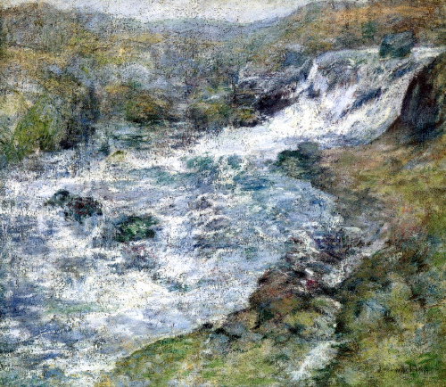 John Henry Twachtman’s pools, streams. ponds, waterfalls …ImpressionismThe Hidden Pool 