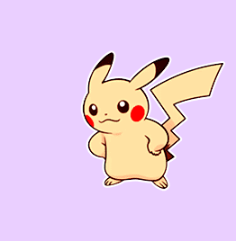 corsolanite:Pikachu Themed Line Stickers  ♪   