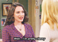 2brokegirl-blog:  Well, I’m pretty classy… so anal? 